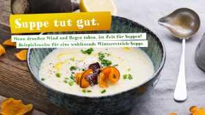 Rezept für Suppe mit Winterrettich